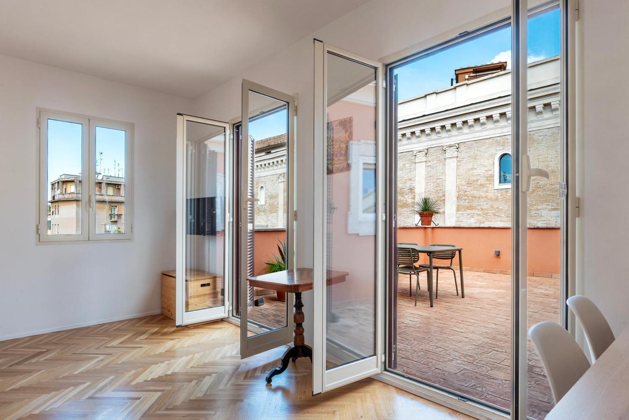 Apartment With Terrace In Via Del Pellegrino - FromhometoRoma Exterior foto