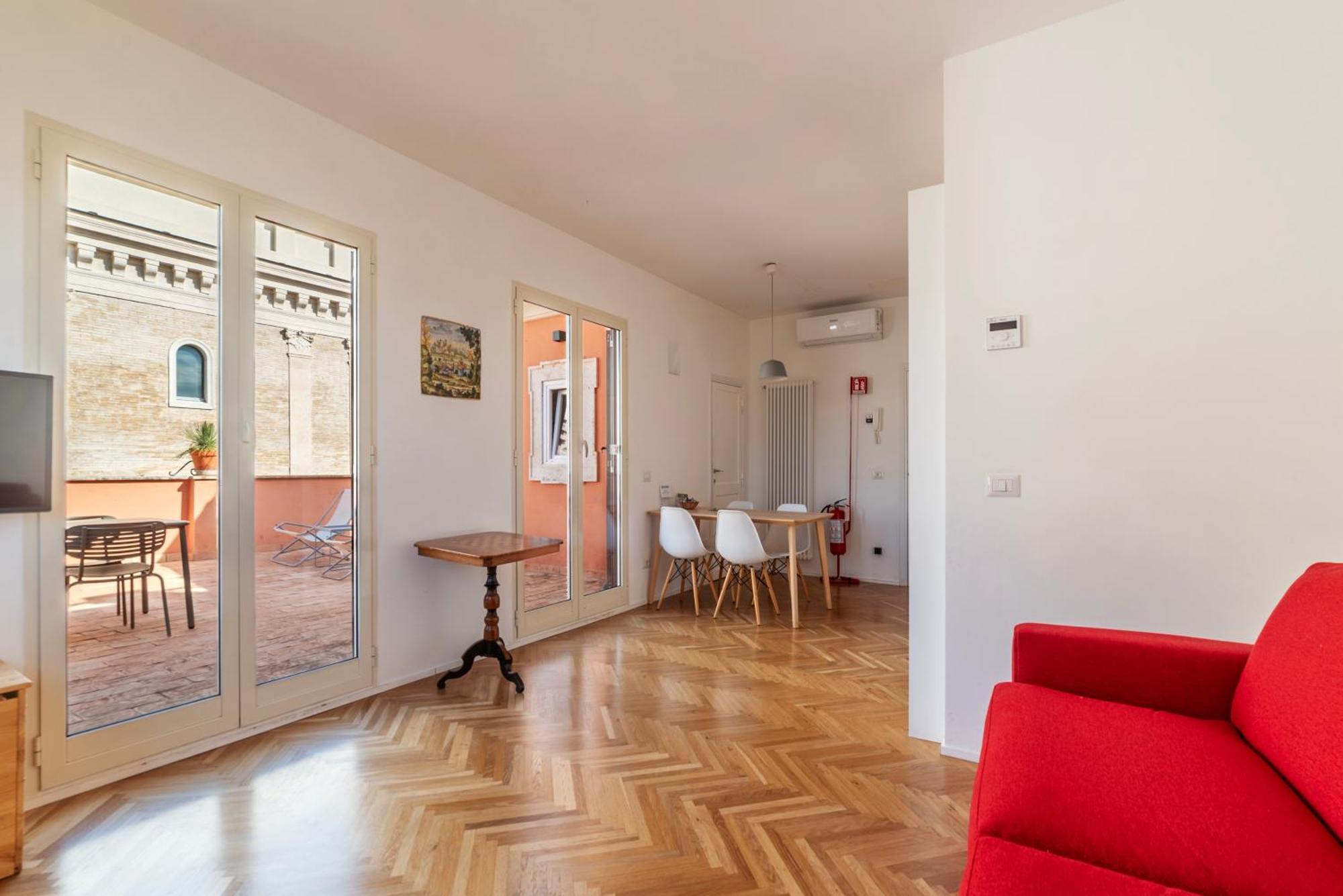 Apartment With Terrace In Via Del Pellegrino - FromhometoRoma Exterior foto